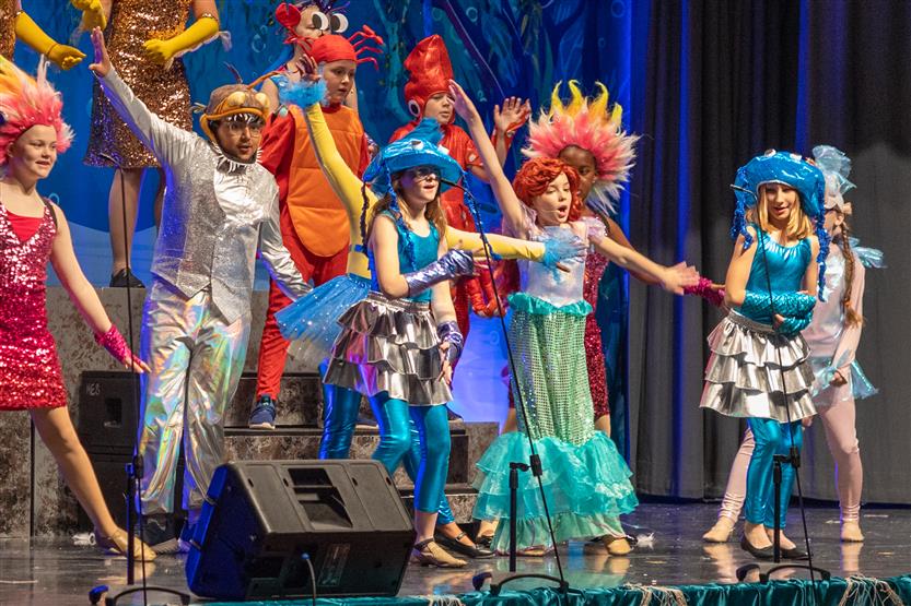 Nolensville Elementary students perform The Little Mermaid Jr.